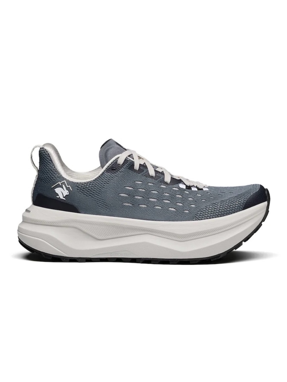 Men’s Rabbit High Country trail shoe Athletic Shoe in Gray and White
